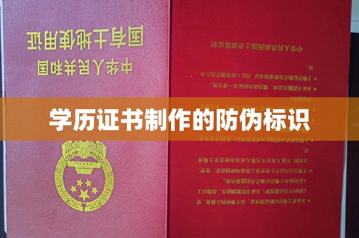 琅琊学历证书制作的防伪标识