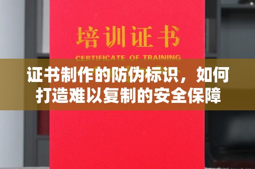 琅琊证书制作的防伪标识，如何打造难以复制的安全保障