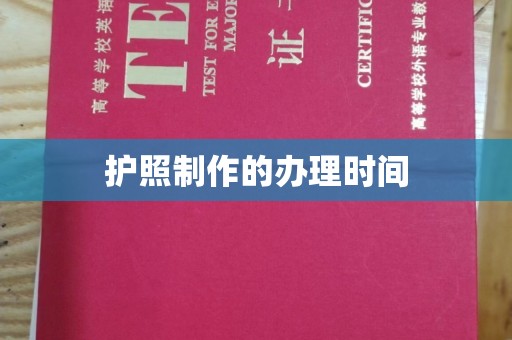 琅琊护照制作的办理时间
