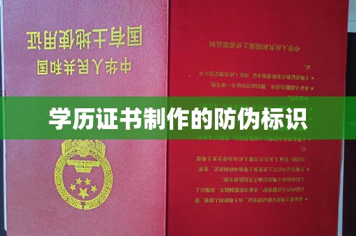 琅琊学历证书制作的防伪标识