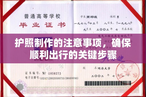琅琊护照制作的注意事项，确保顺利出行的关键步骤