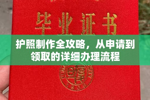 琅琊护照制作全攻略，从申请到领取的详细办理流程