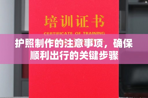 琅琊护照制作的注意事项，确保顺利出行的关键步骤
